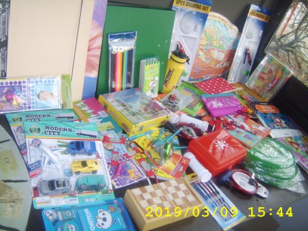 Geschenkjes 5 jaar wissel box 